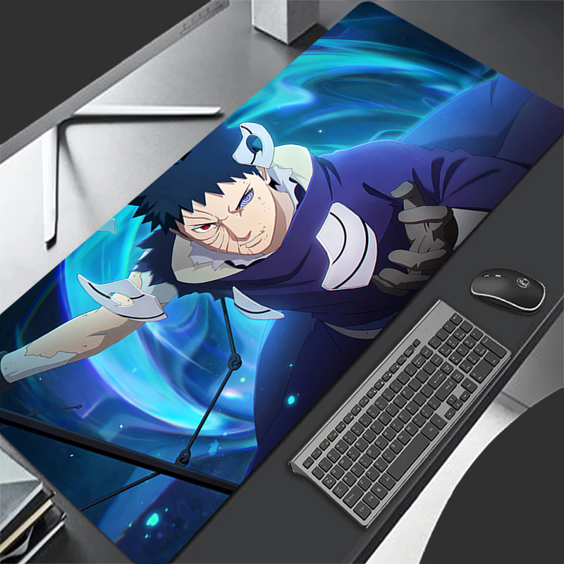 Gaming Keyboard High Ground - Muismat Anime Carpe Grote Naruto Obito