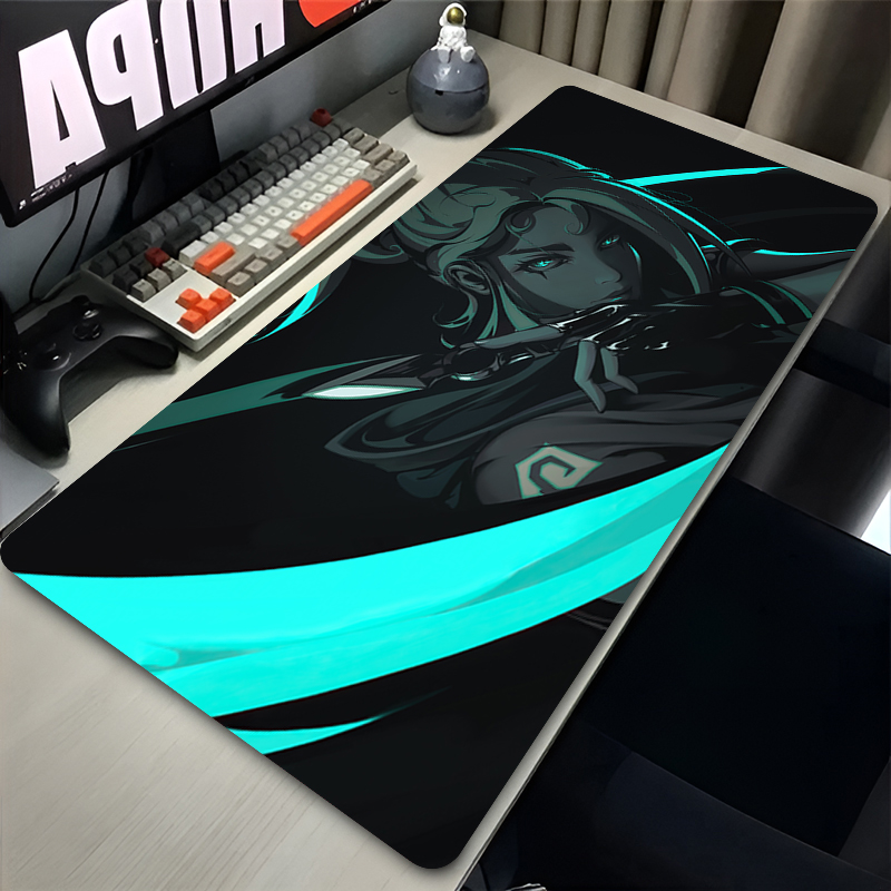 Gaming Keyboard High Ground - Muismat Hot Game Valorant Jett XXL