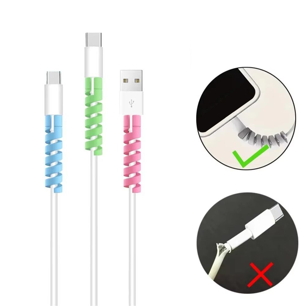 Praktische TPR-datakabelbesche - Coiled Usb Cable recensie en prijs