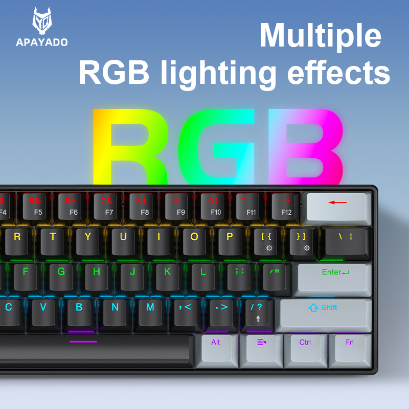 APAYADO K61 Mini mechanisch to - Gaming Keyboard Mini recensie en prijs