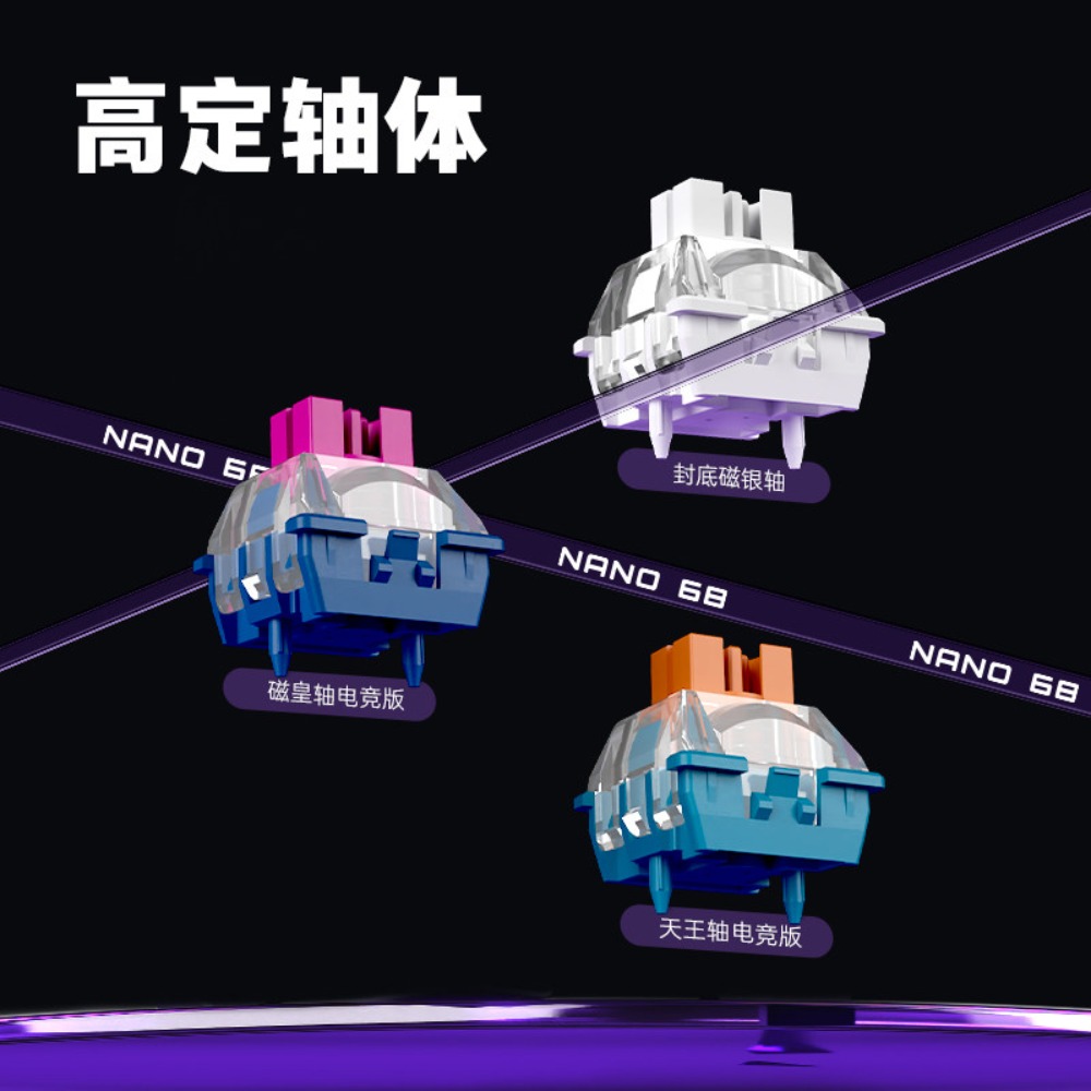 MADLIONS Nano68 Magnetisch Sch - Gaming Keyboard Hall Effect Switches recensie en prijs