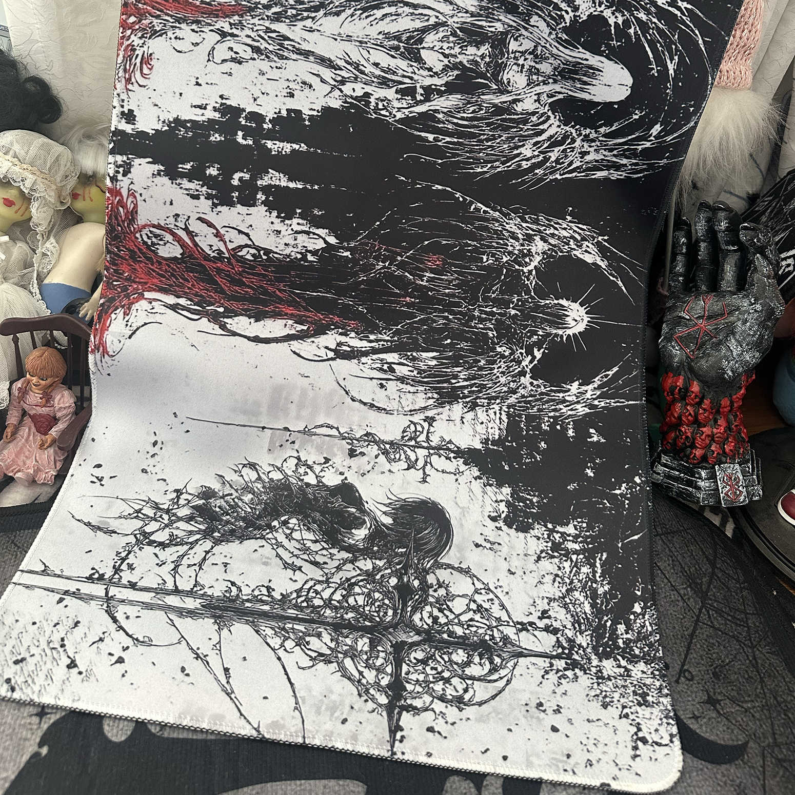 Dark Angel Art Design Groot fo - Keyboard Gaming Black recensie en prijs