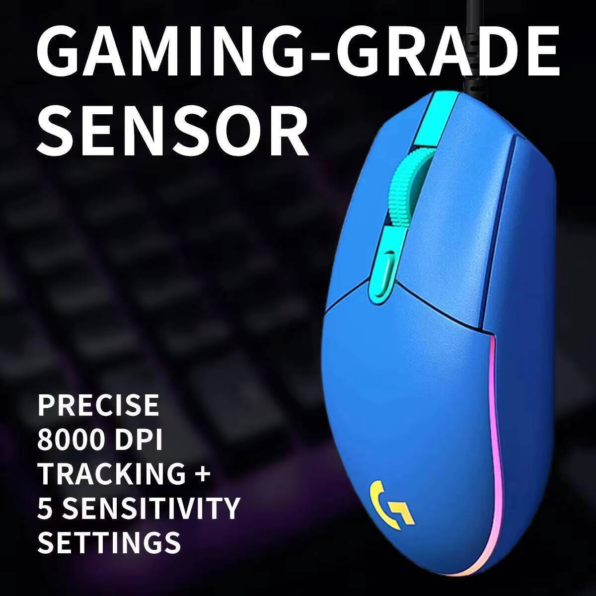 Logitech G203 bedrade gamingmu - Logitech Mouse G203 recensie en prijs