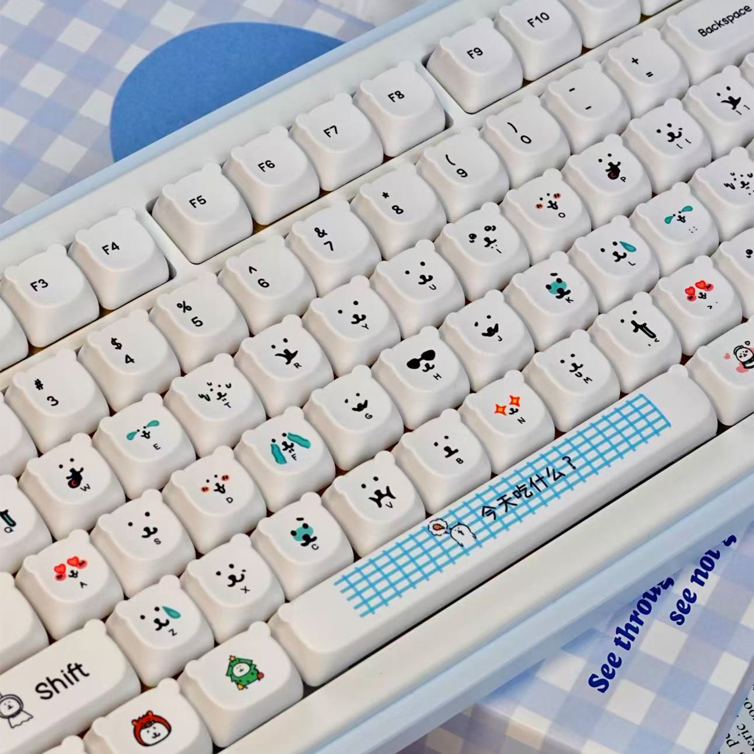 Kawaii Cartoon Joke Beer PBT K - Gaming Keyboard Ergo recensie en prijs