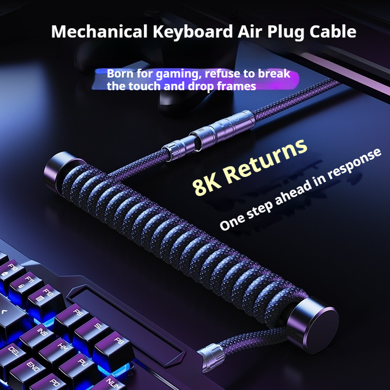 Eary 1,2 m opgerolde toetsenbo - Coiled Usb Cable recensie en prijs