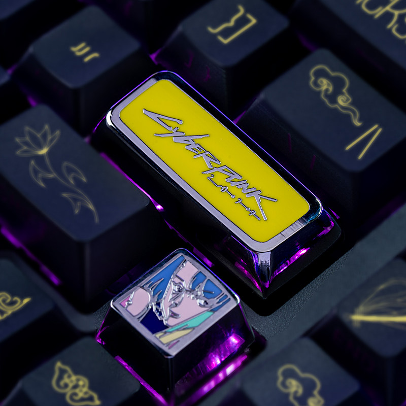 Anime Keycaps Cyberpunk 2077 T - Gaming Keyboard Ergo recensie en prijs