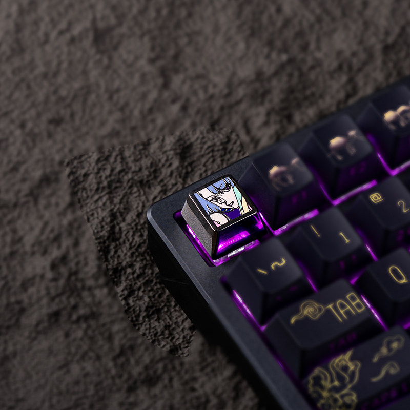 Anime Keycaps Cyberpunk 2077 T - Gaming Keyboard Ergo recensie en prijs
