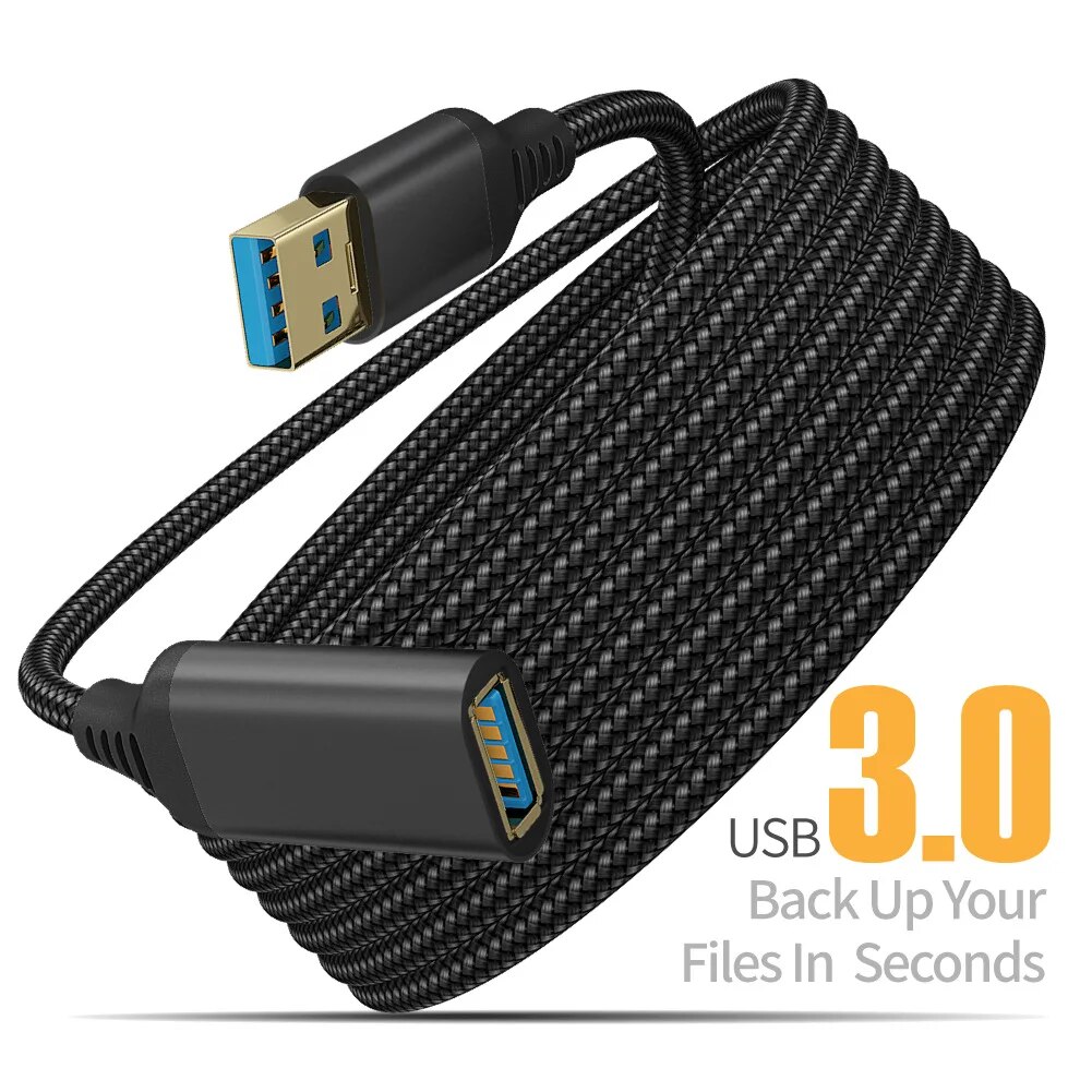 USB 3.0 nylon gevlochten verle - Coiled Usb Cable recensie en prijs