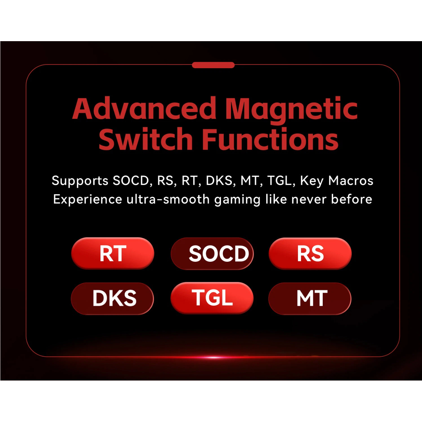 FGG MADLIONS MAD68 HE Hall-eff - Gaming Keyboard Hall Effect Switches recensie en prijs