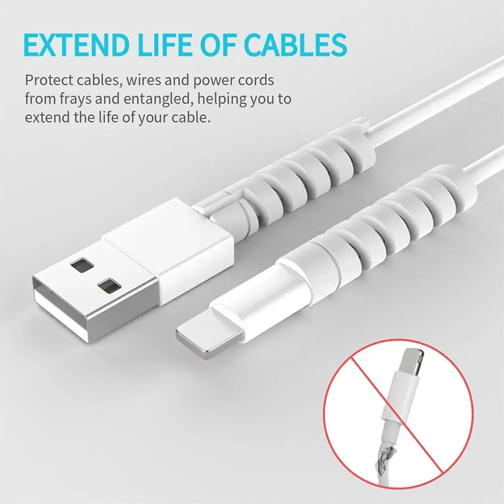 USB-kabelbeschermer Oplaadkabe - Coiled Usb Cable recensie en prijs