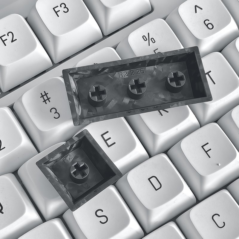 Zwart Koolstofvezel Keycaps 1p - Keyboard Gaming Black recensie en prijs
