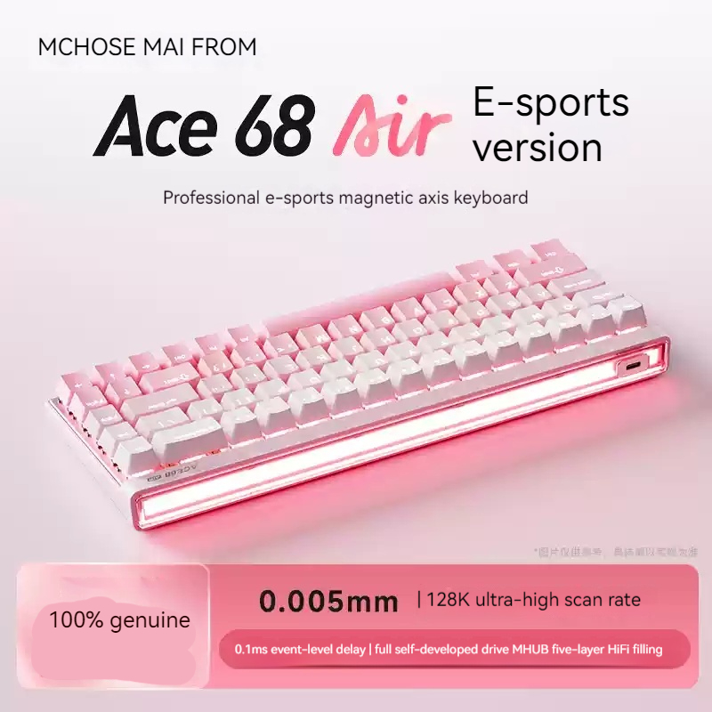 Mchose Ace68 Air magnetische a - Gaming Keyboard Ergo recensie en prijs