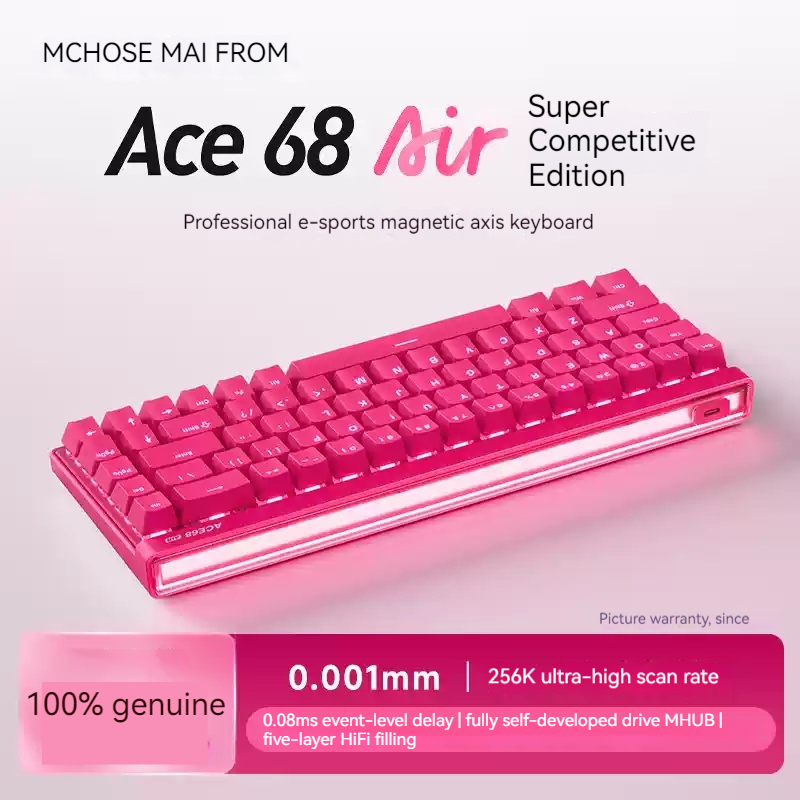 Mchose Ace68 Air magnetische a - Gaming Keyboard Ergo recensie en prijs
