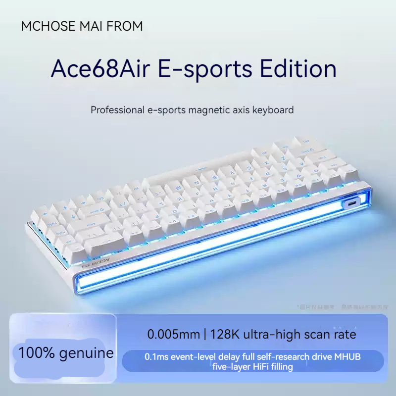 Mchose Ace68 Air magnetische a - Gaming Keyboard Ergo recensie en prijs