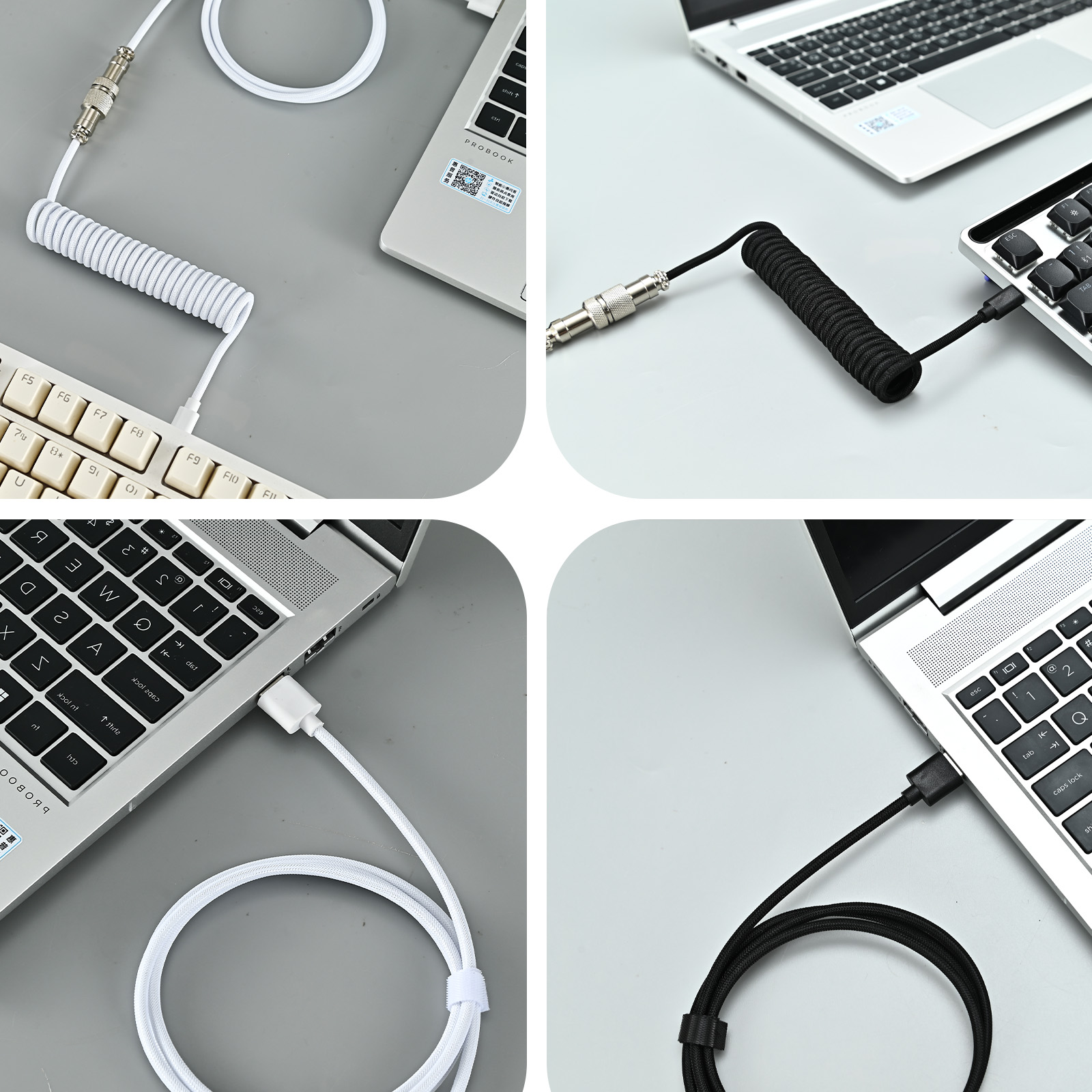 Type C Mechanisch toetsenbord  - Coiled Usb Cable recensie en prijs